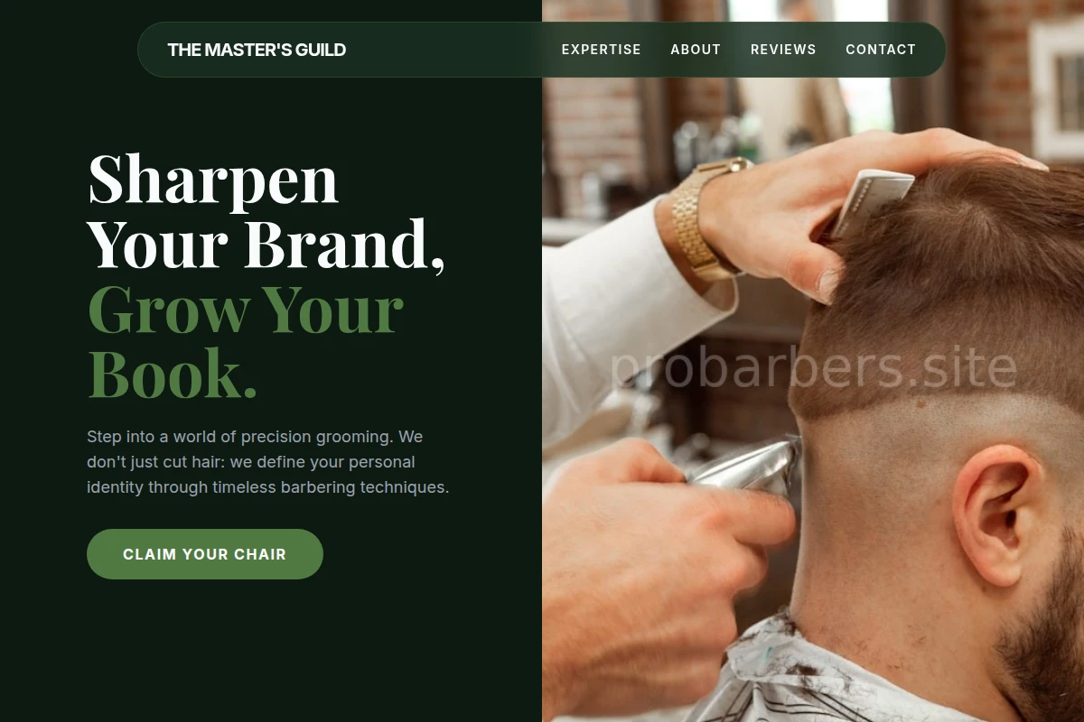 Pompadour Barber