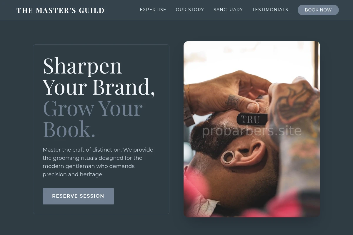 Pomade Barber Shave