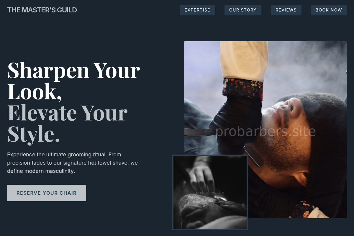 Hot Towel Barber Shave