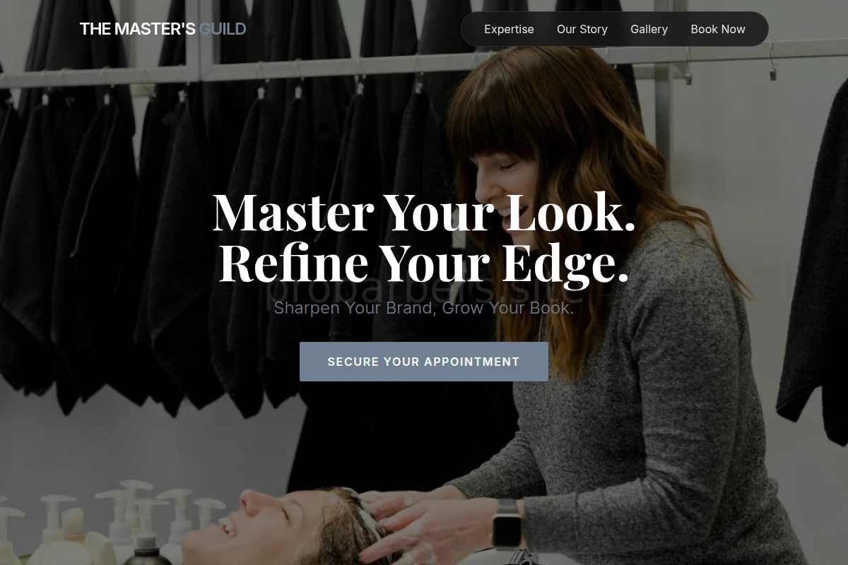 Beard Oil Barbershop Hair Salon