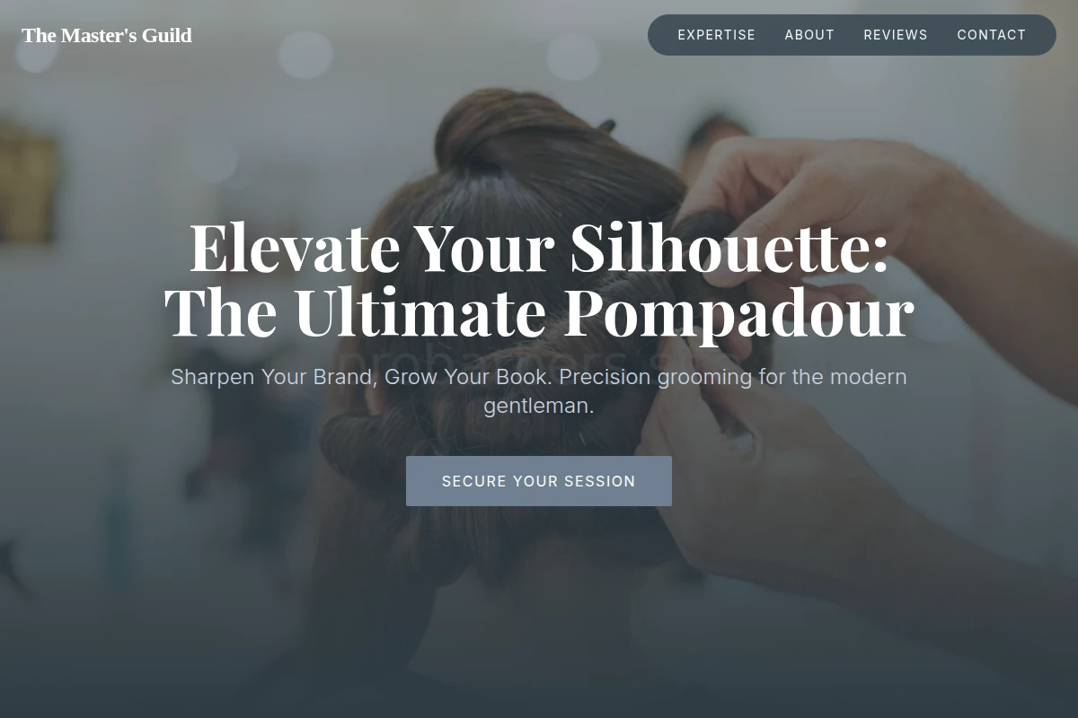 Pompadour Hair Styling