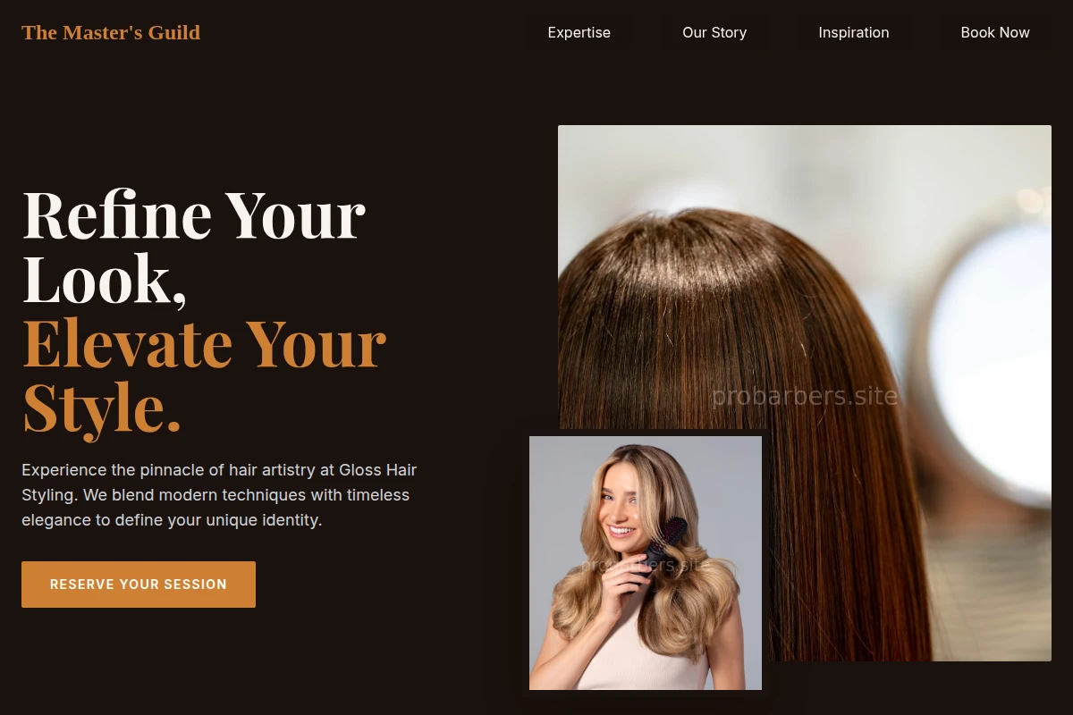 Gloss Hair Styling