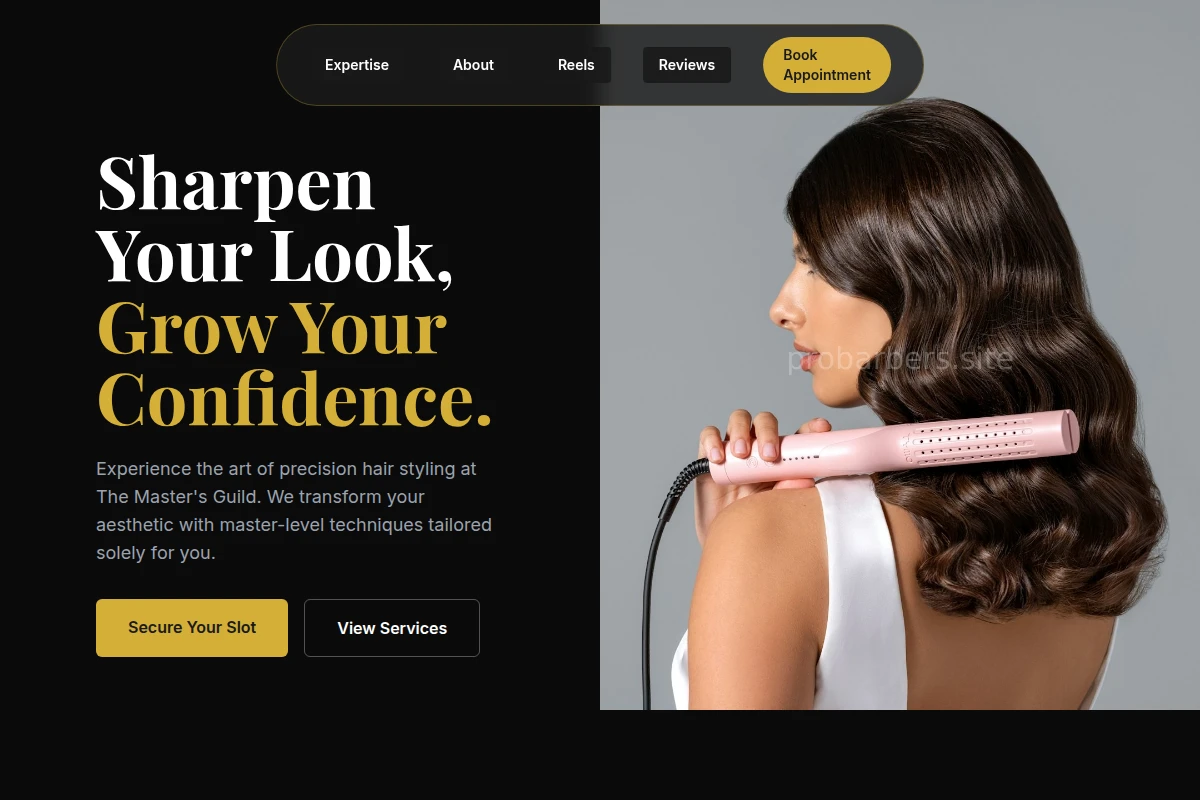 Sharp Hair Styling